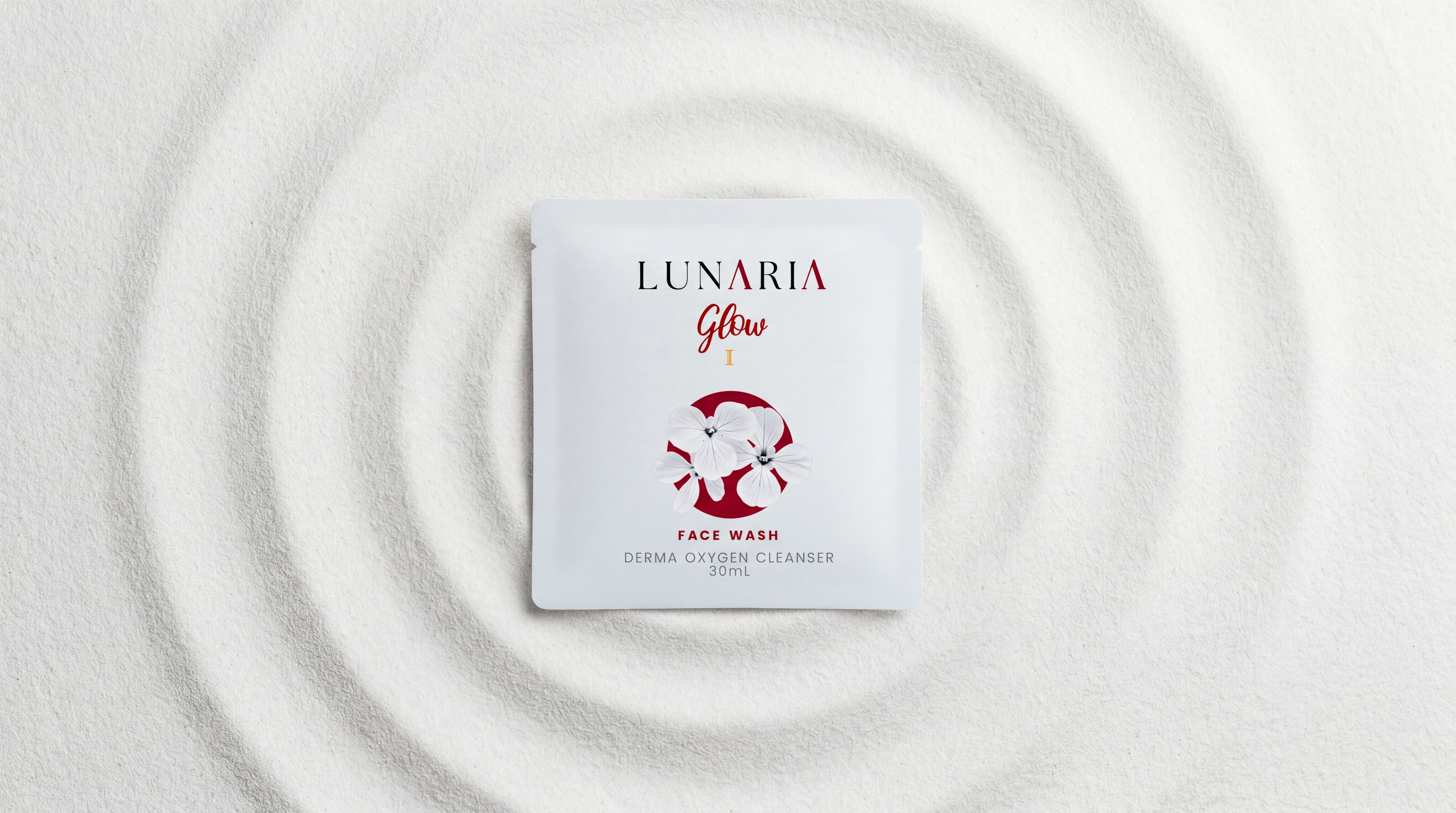 Glow — Face Wash sachet